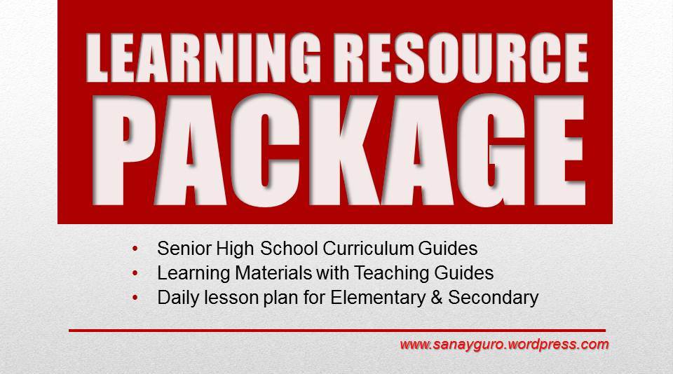 Learning Resource Package